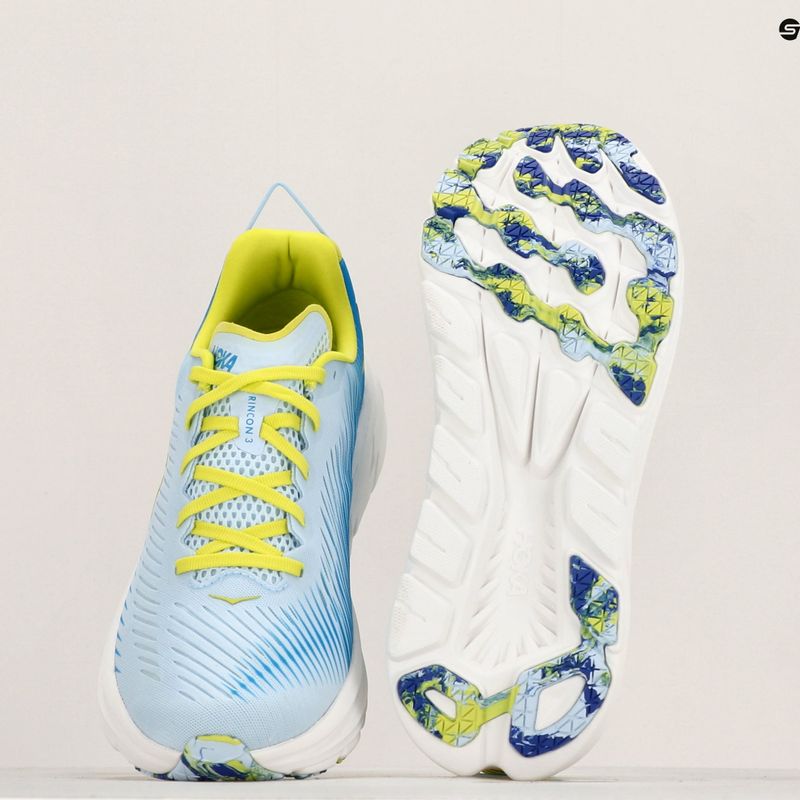 Scarpe da corsa da uomo HOKA Rincon 3 ice water/diva blue 11