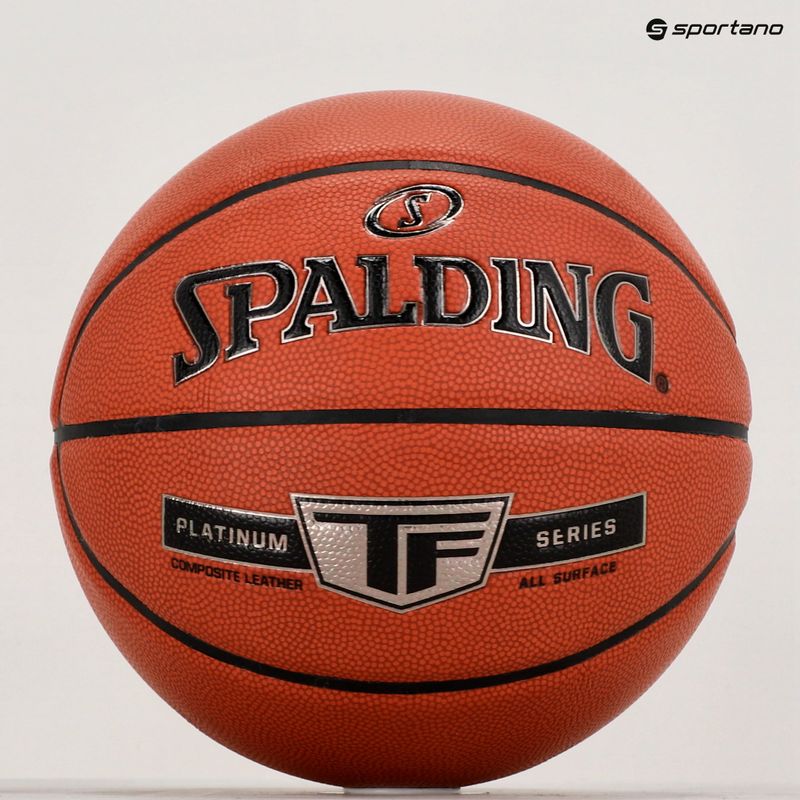 Spalding Platinum TF basket arancione dimensioni 7 5