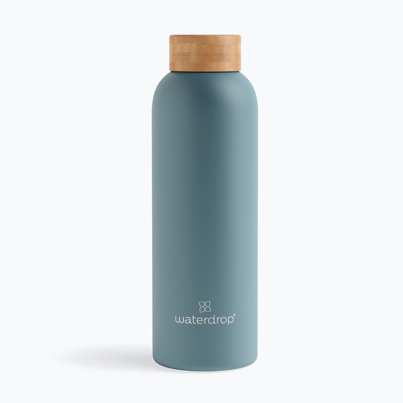 Bottiglia termica Waterdrop Thermo Steel 600 ml turchese opaco