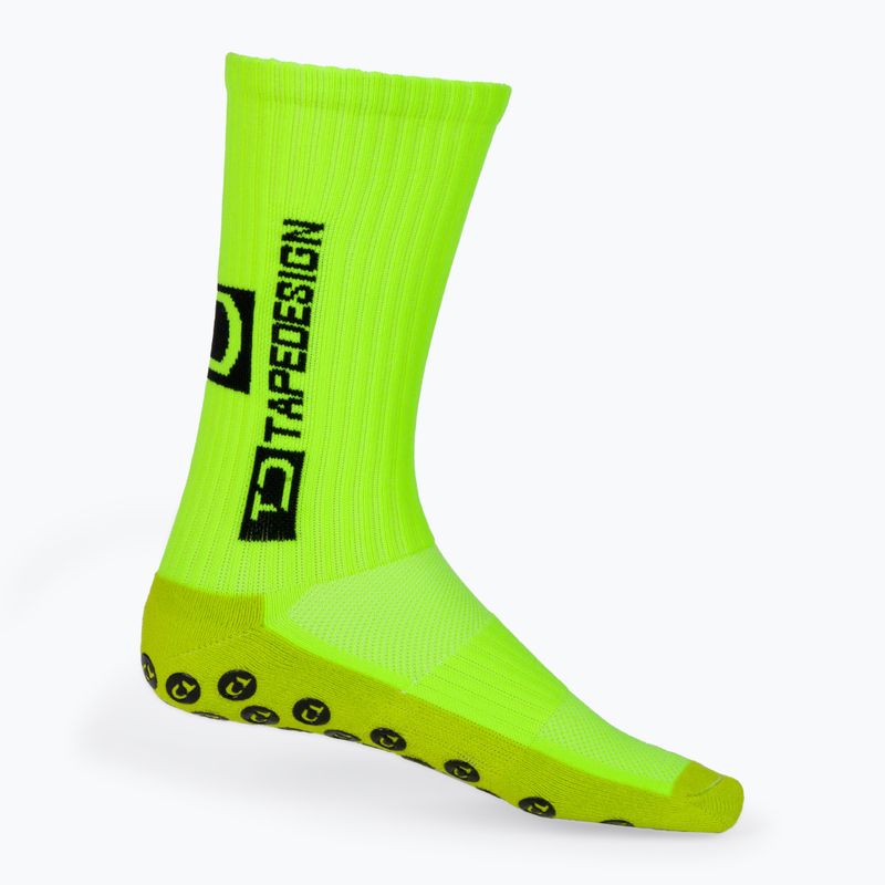 Calzettoni da calcio Tapedesign giallo neon 2