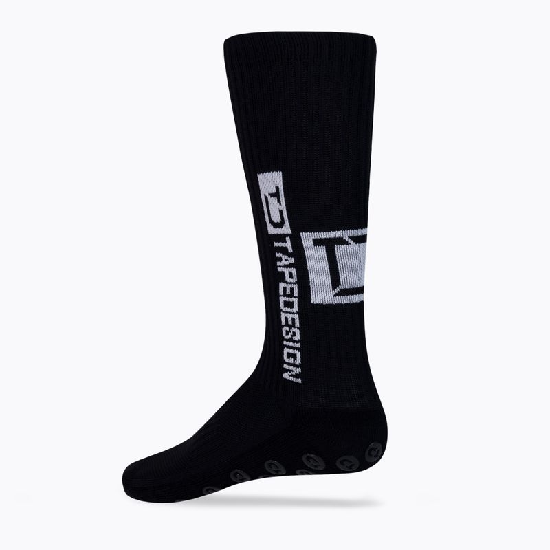 Calzettoni da calcio Tapedesign neri 2