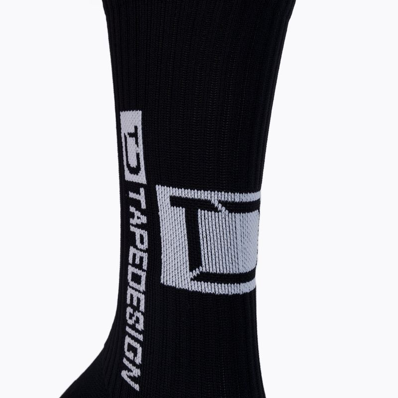 Calzettoni da calcio Tapedesign neri 3