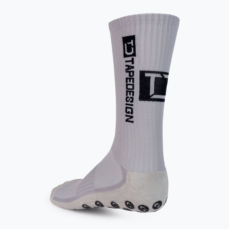 Calzettoni da calcio Tapedesign grigio 2