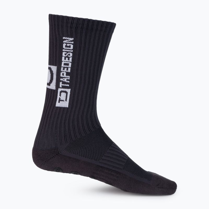 Calzettoni da calcio grigio scuro Tapedesign 3