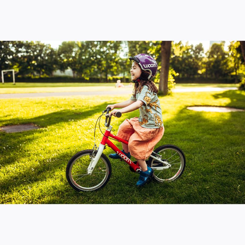 Bicicletta per bambini woom 3 rosso 13
