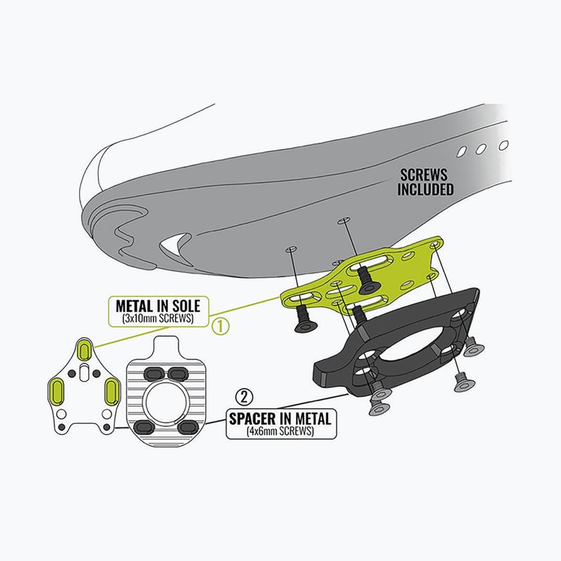 Pedali per bicicletta magped Road 2 200Nm grey 3