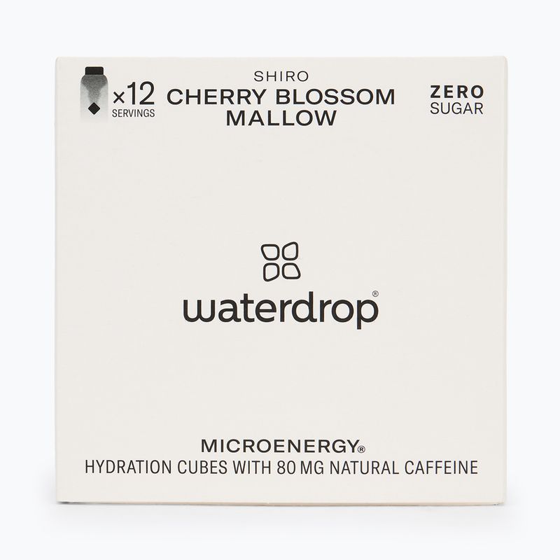 Microenergy waterdrop energy drink Shiro 12 cubetti fiori di ciliegio/malva