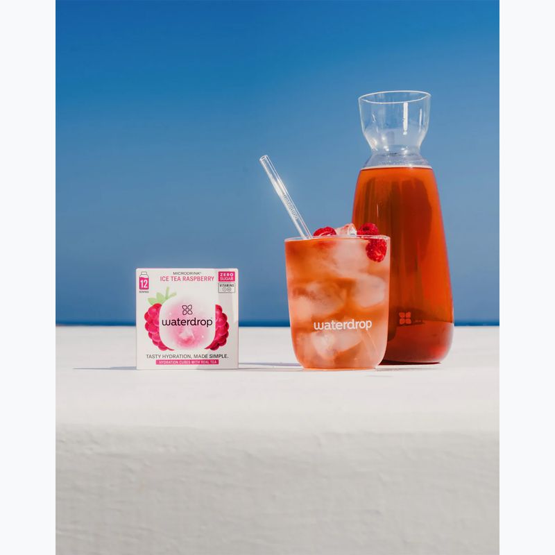 Bevanda isotonica waterdrop Microdrink Flair 12 cubetti lampone/sambuco 3