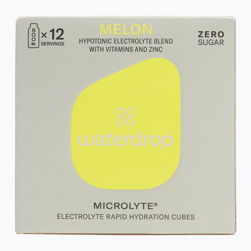 Bevanda isotonica waterdrop Microlyte 12 cubetti melone