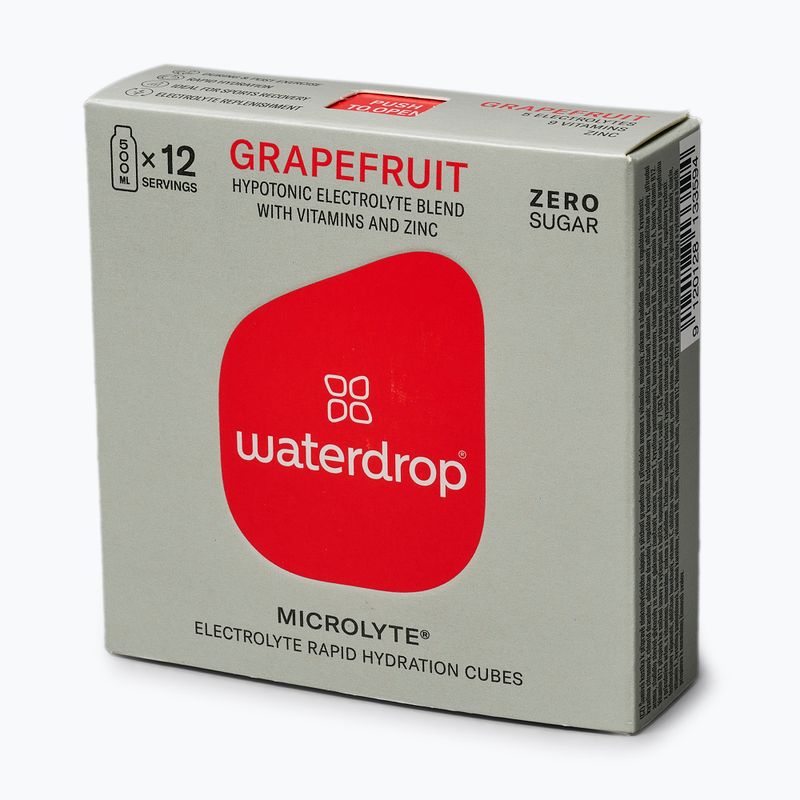 Bevanda isotonica waterdrop Microlyte 12 cubetti pompelmo 3