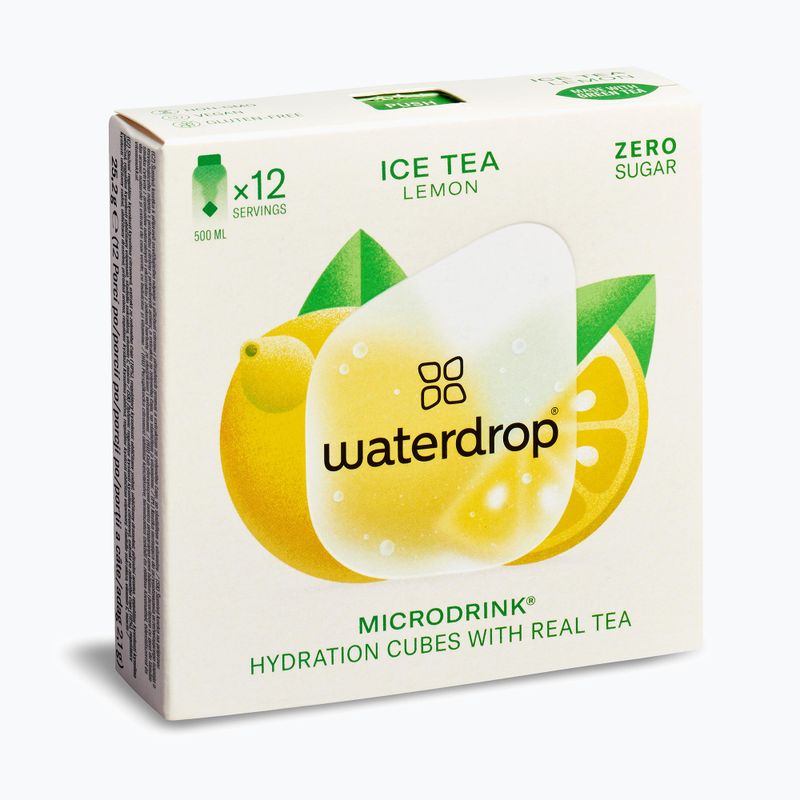 Bevanda reidratante Microdrink Tè freddo 12 cubetti limone 2