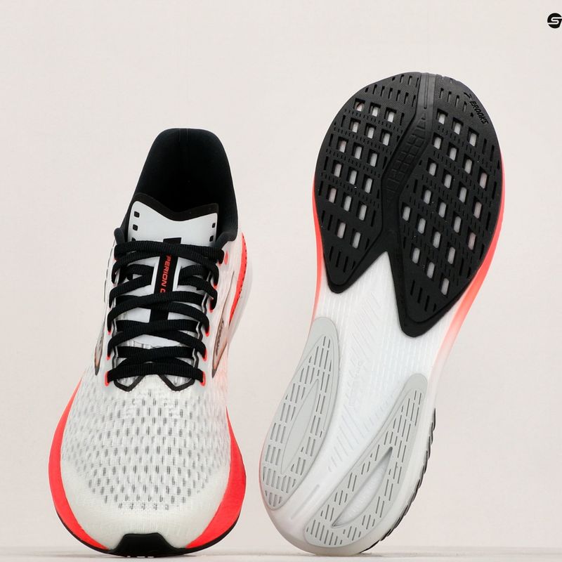 Scarpe da corsa da uomo Brooks Hyperion GTS blu/fiery coral/arancione 11
