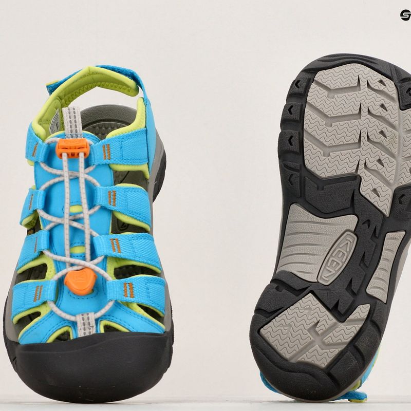KEEN Newport Boundless atollo blu/daiquiri verde sandali junior 9