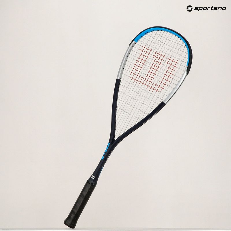 Racchetta da squash Wilson Ultra CV blu/argento 15