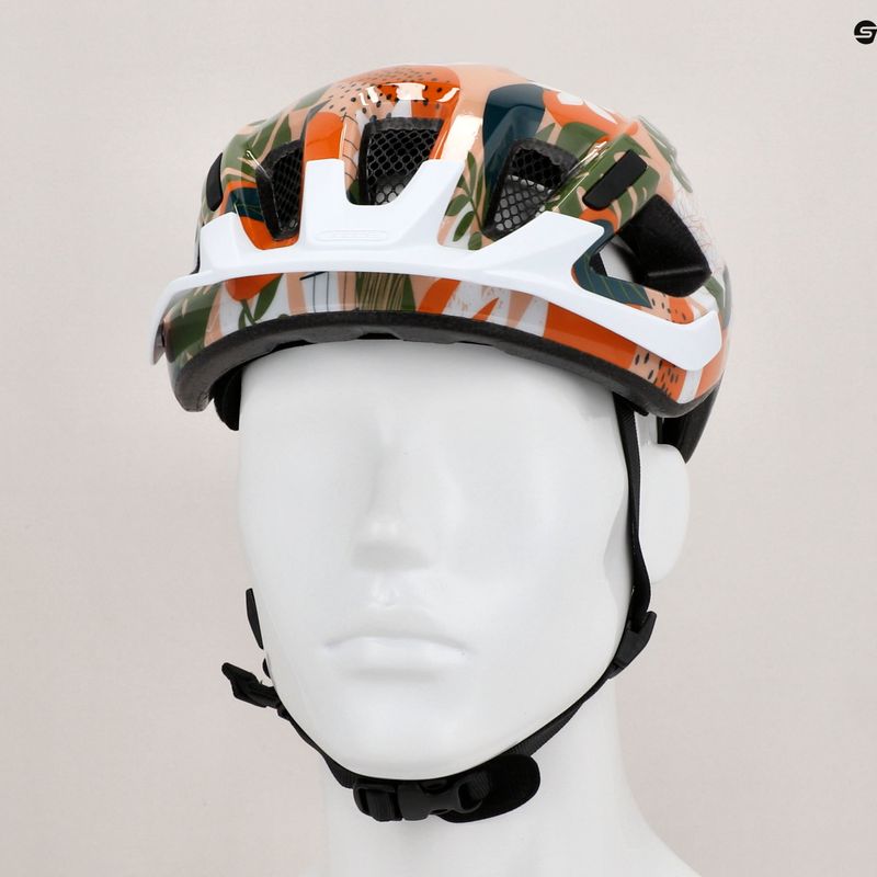 Casco da bici ABUS Aduro 3.0 palma arancione 10