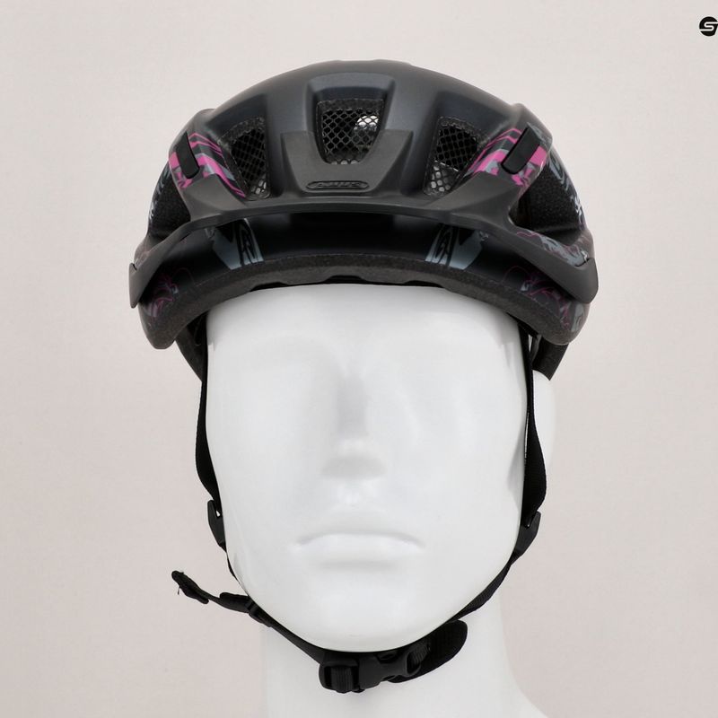 ABUS casco da bici Aduro 3.0 maori blackberry 9