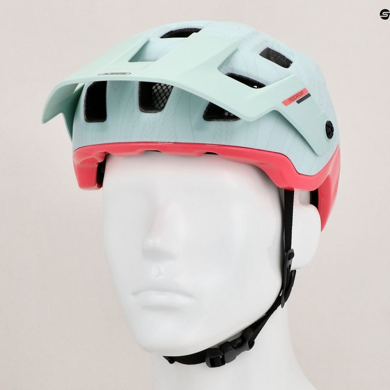 Casco da bicicletta ABUS MoDrop alla menta ghiacciata 14