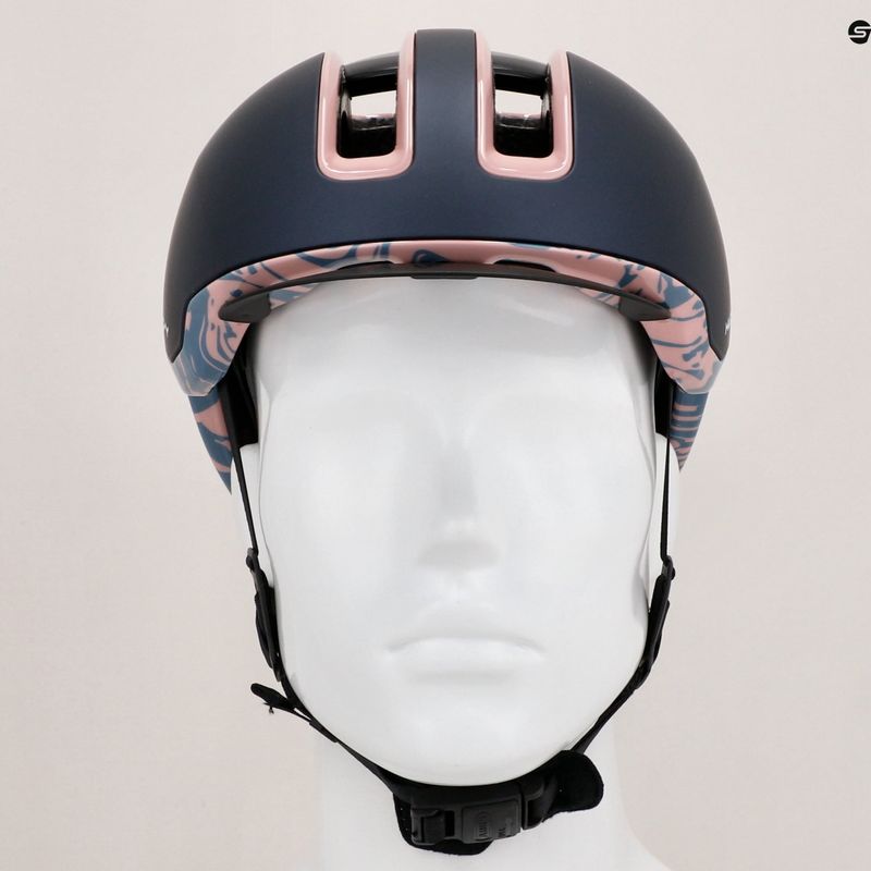 Casco da bicicletta ABUS Hud-y blu notte 12