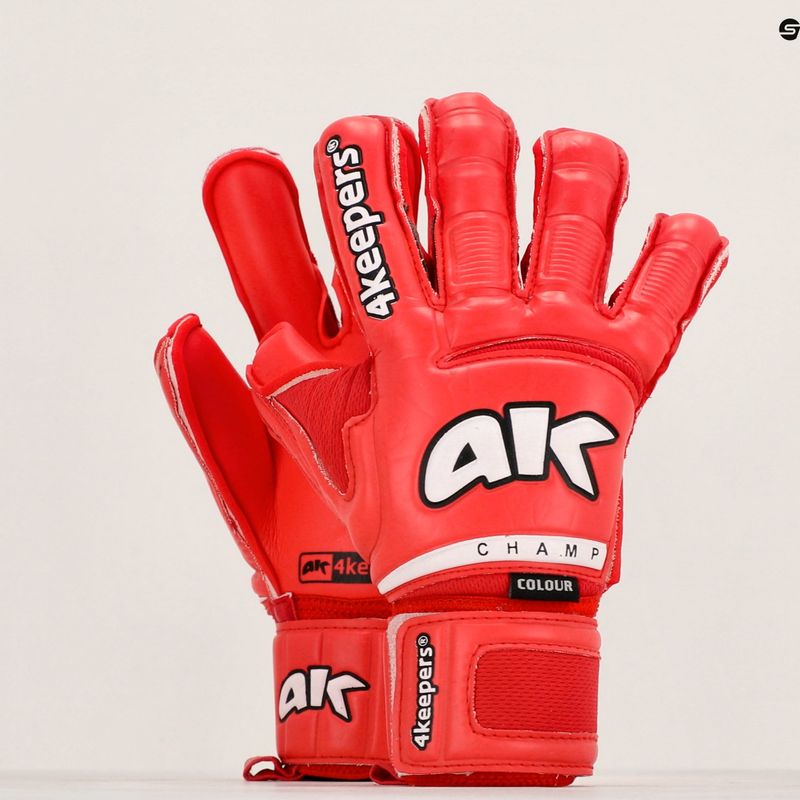 Guanti da portiere per bambini 4keepers Champ Colore Rosso VI RF2G rosso 5
