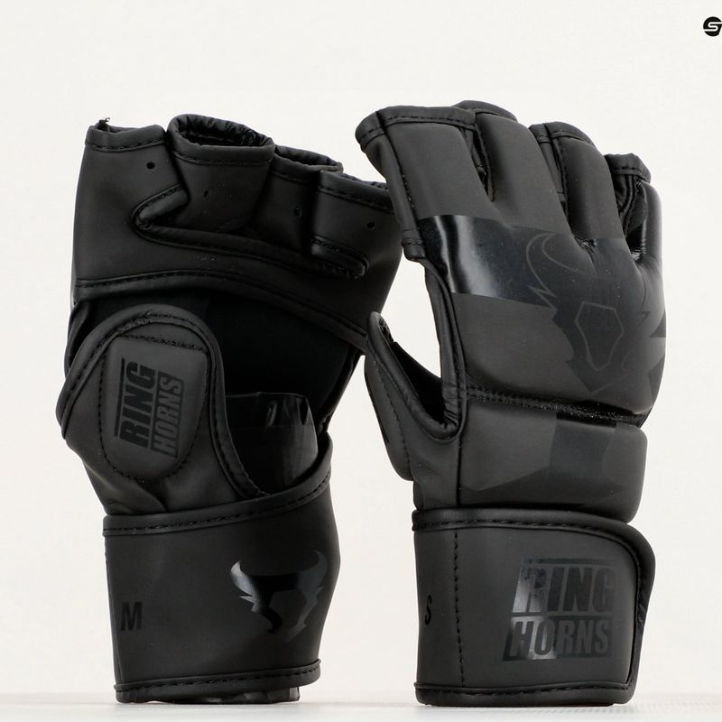 Guanti da MMA Ringhorns Charger nero/nero 10