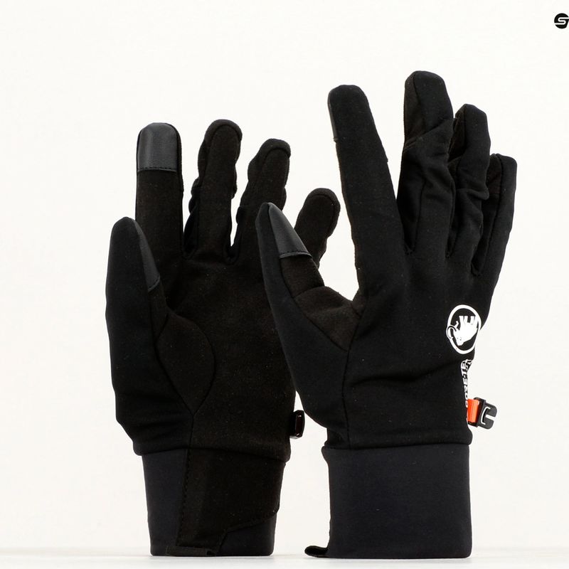 Guanti da trekking Mammut Astro 2022 neri 7