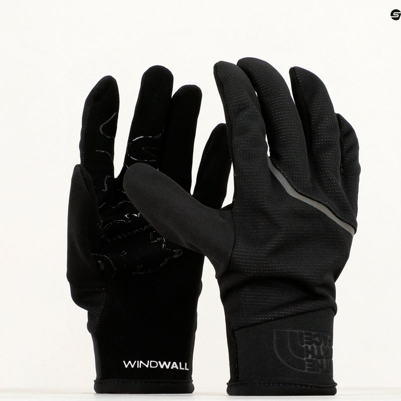 Guanti da trekking da uomo The North Face Etip Closefit nero 12