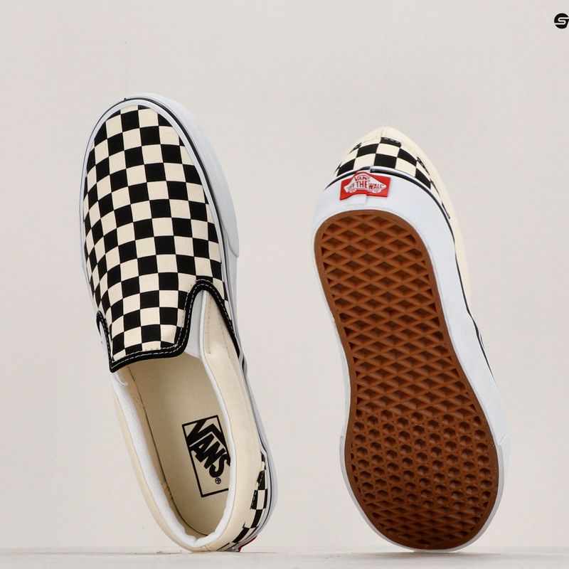 Vans UA Classic Slip-On scarpe blk&whtchckerboard/wht 20