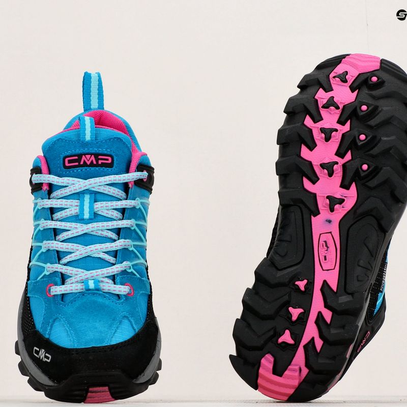 Stivali da trekking da donna CMP Rigel Low blu chiaro 10
