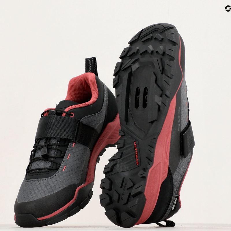 Scarpe da ciclismo MTB da donna Shimano SH-EX500W nero 10