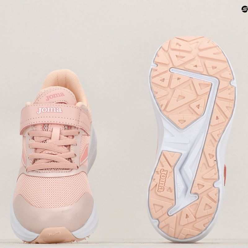 Scarpe da corsa Joma Elite rosa per bambini 10