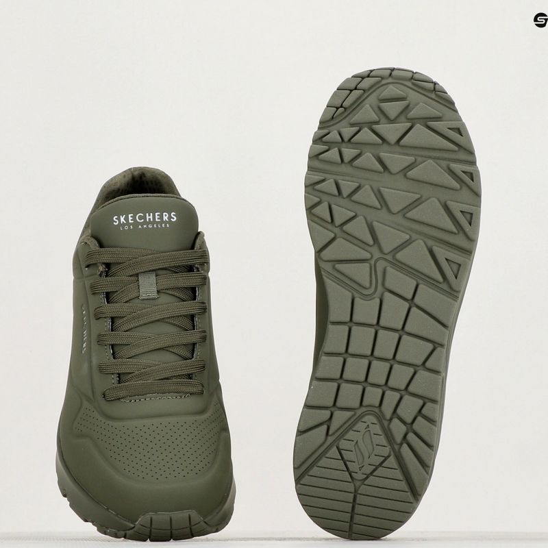 SKECHERS Uno Stand On Air oliva scarpe da uomo 12