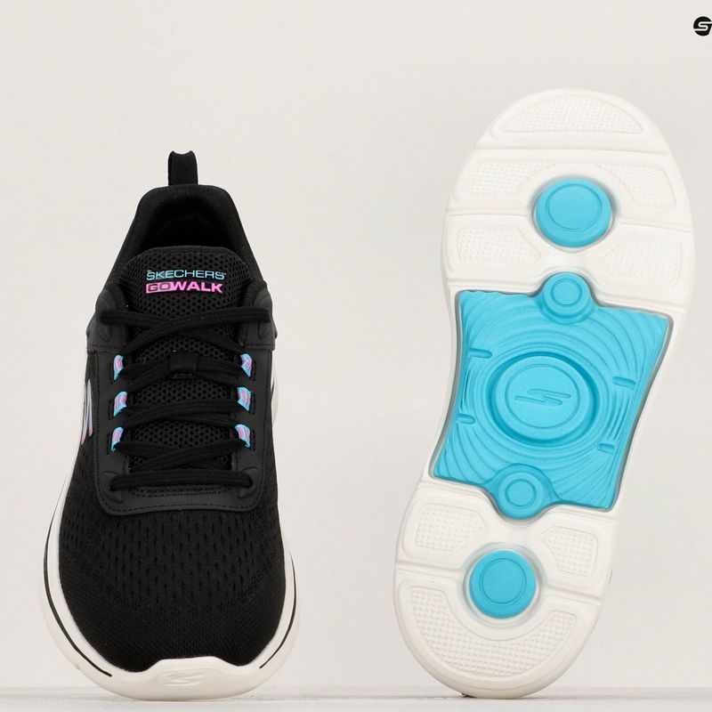 SKECHERS scarpe da donna Go Walk Arch Fit 2.0 Balin nero/multi 11