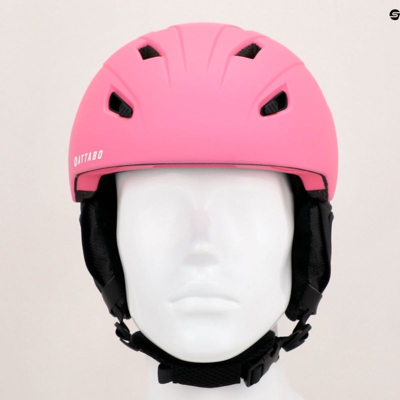 Casco da sci per bambini ATTABO S200 rosa 12