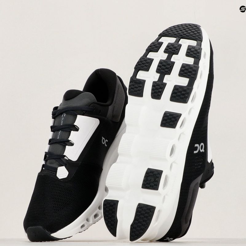 Scarpe da corsa On Running Cloudstratus 3 nero/gelo da uomo 11