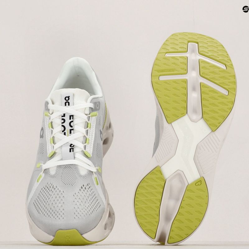 Scarpe da corsa On Running Cloudeclipse bianco/sabbia da uomo 10