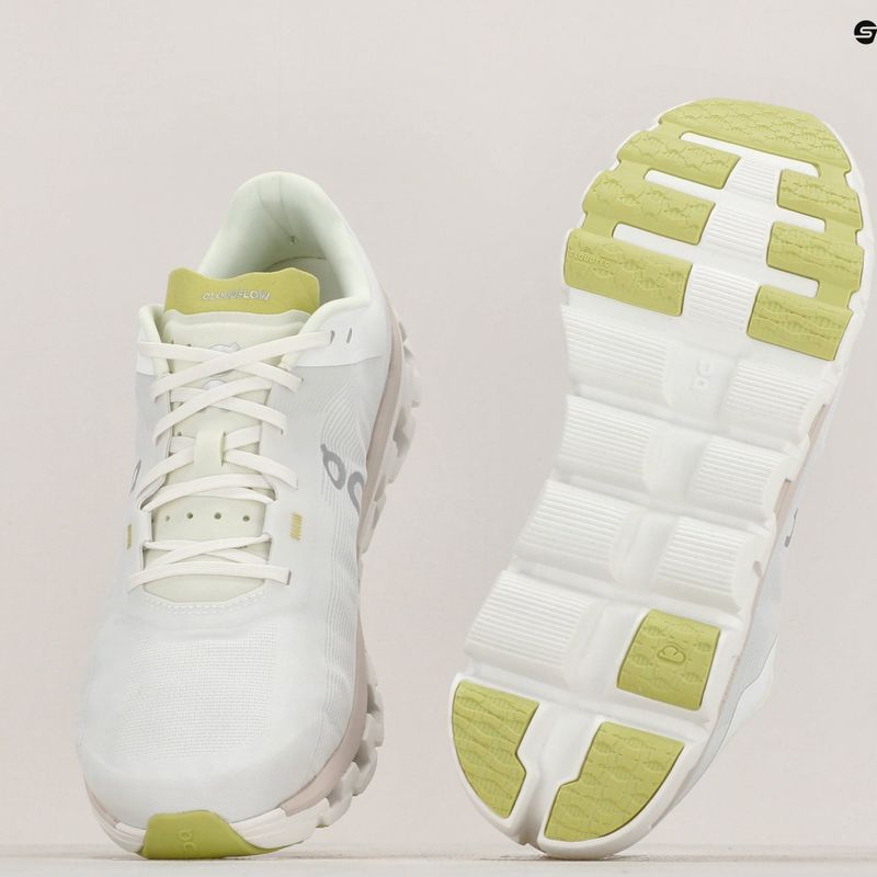 Scarpe da corsa On Running Cloudflow 4 bianco/sabbia da uomo 10