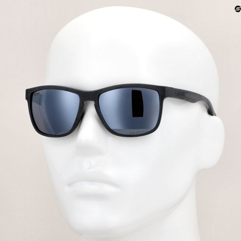 Occhiali da sole UVEX LGL Ocean 2 P nero/opaco 11