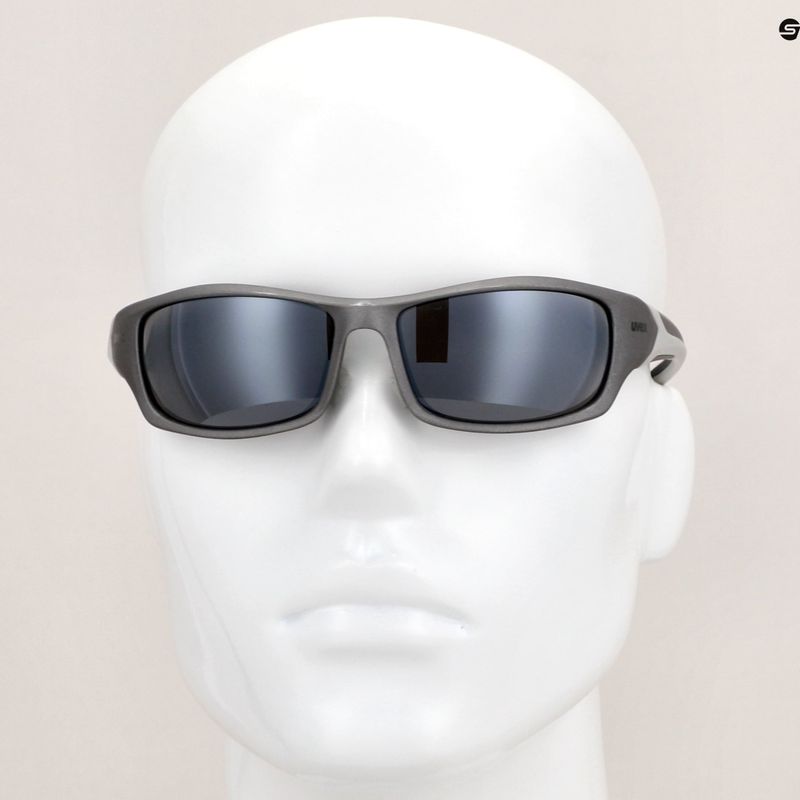 Occhiali da sole UVEX Sportstyle 211 grigio opaco 11