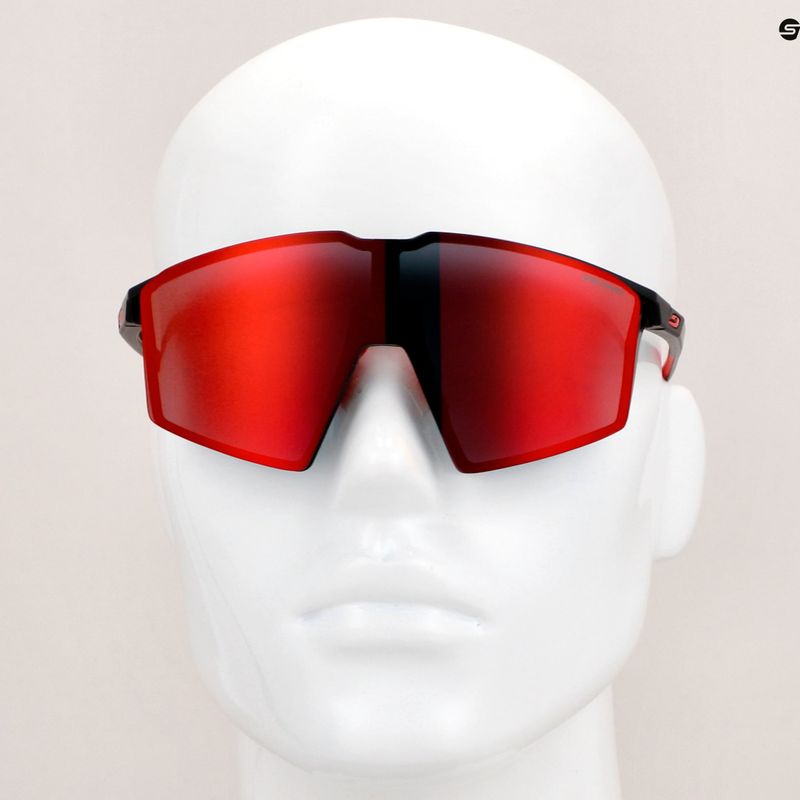 Occhiali da sole Julbo Edge Spectron 3 mat nero/rosso/rosso multistrato 6