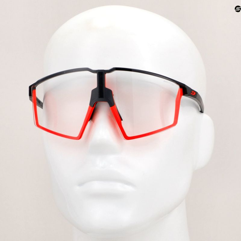 Occhiali da sole Julbo Edge Reactiv 0-3 nero opaco/arancio fluo opaco/chiaro 10