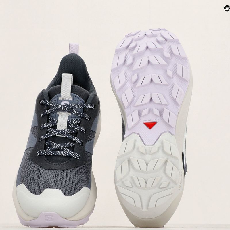 Salomon Elixir Activ GTX scarpe da trekking da donna india ink/glacier gray/orchid petal 10