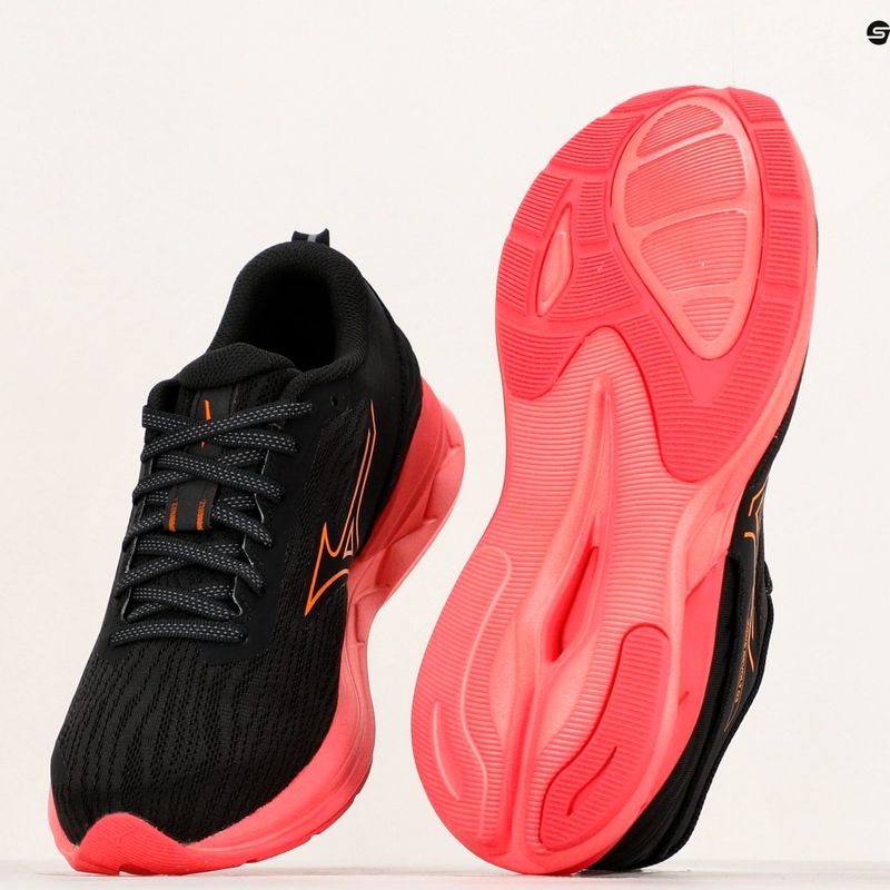 Scarpe da corsa da donna Mizuno Wave Revolt 3 nero/carrot curl/dubarry 10
