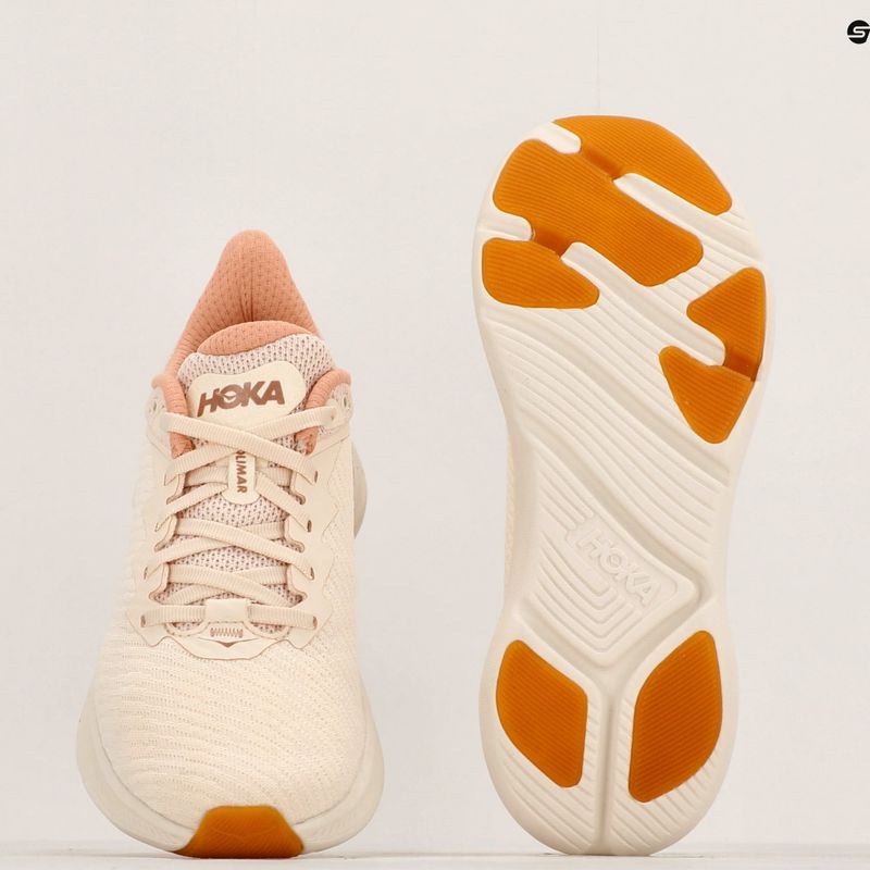 Scarpe da corsa da donna HOKA Solimar vanilla/sandstone 11