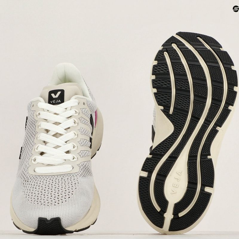 VEJA Marlin V-Knit scarpe da corsa da donna gesso/nero/ultravioletto 10