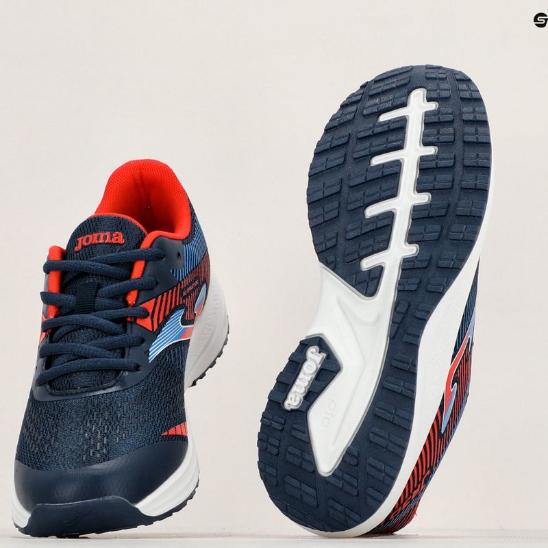 Scarpe da corsa Joma 30 per bambini, blu/rosso 10