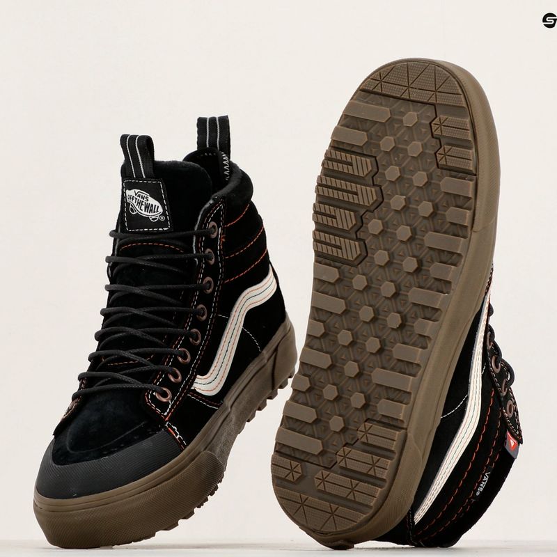 Scarpe Vans UA SK8-Hi MTE-2 color cachi/nero 9