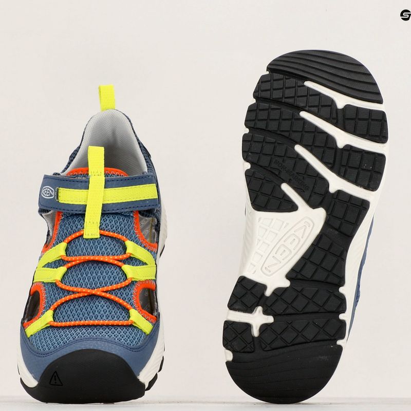 KEEN Motozoa sandali junior vintage indaco/scarlatto ibis 10