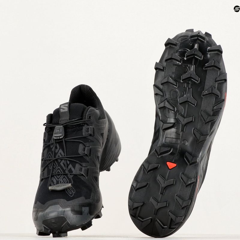 Scarpe da corsa da donna Salomon Speedcross 6 nero/nero/phantom 11