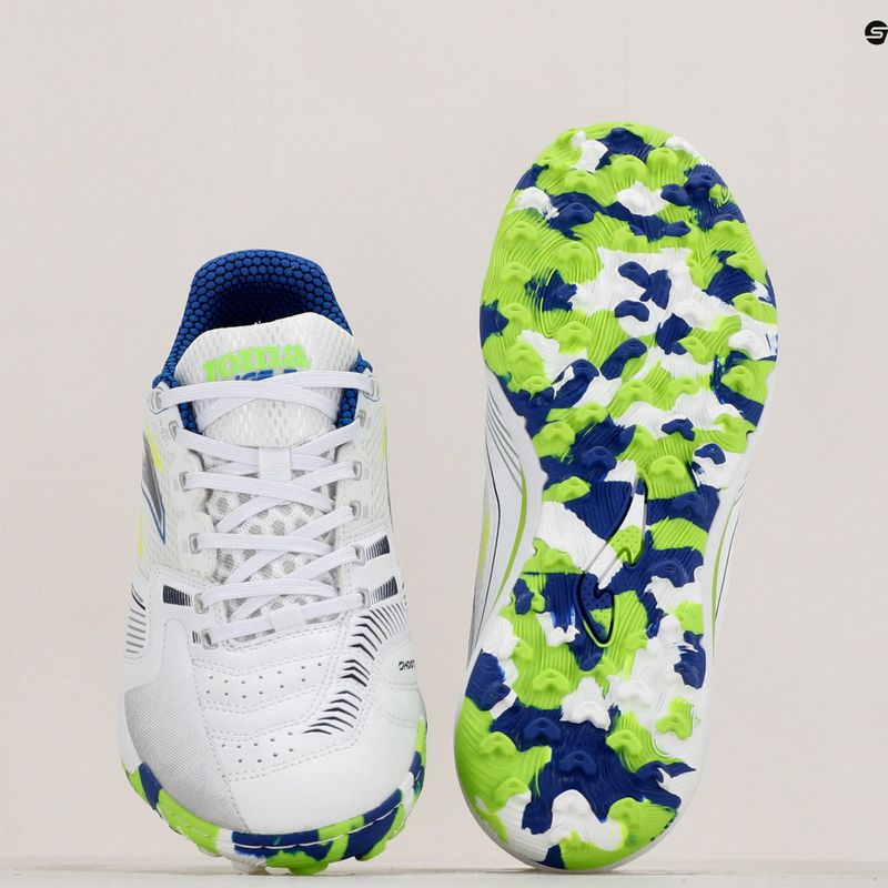 Scarpe da calcio Joma Liga 5 TF da uomo, bianco 10