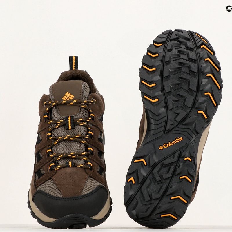 Columbia Crestwood fango/squash scarpe da trekking da uomo 10